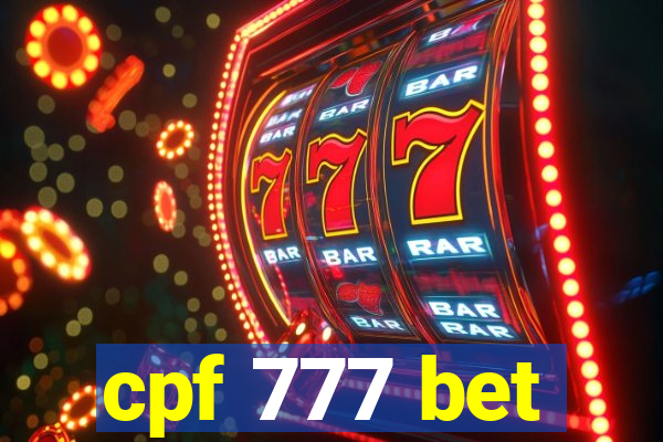 cpf 777 bet